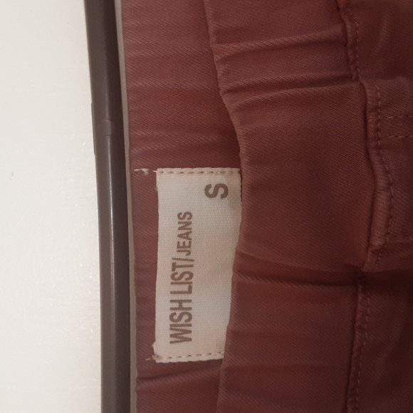 Wish List Jeans Blush Colored Jegging Sz S - Picture 5 of 6